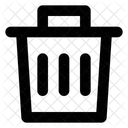 Trash Bin Delete Icon