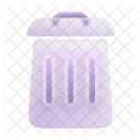 Trash Garbage Bin Icon