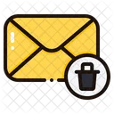 Trash Mail Icon