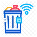Trash Bin Internet Icon