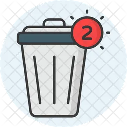 Trash Notification  Icon