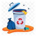 Trash Pollution  Icon