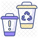 Trash Separation Trash Garbage Icon