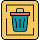 Trash sign  Icon