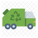 Trash Truck Waste Collection Icon