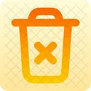 Trash Xmark Alt Icon