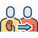 Trasplante  Icono