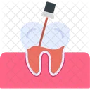 Endodoncia Canal Dental Icono