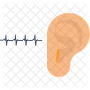 Tratamiento de oído  Icono