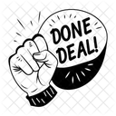 Trato cerrado  Icono