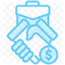 Trato de negocios  Icono