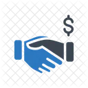 Trato de negocios  Icono