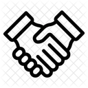 Trato de negocios  Icono