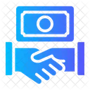 Trato Apreton De Manos Asociacion Comercial Icon