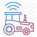 Trator Agricultura Wifi Icon