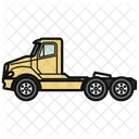 Trattore, camion, automobile, veicolo, automobile, trasporto  Icon