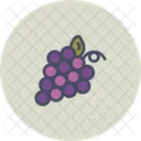 Trauben Obst Weinrebe Symbol