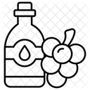 Traubenkernöl  Symbol