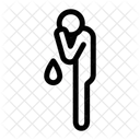 Trauer Weinen Depression Symbol