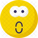 Traurig Verblufft Emoticon Emoticons Symbol