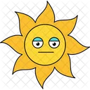 Traurige Sonne  Symbol