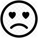 Traurige Liebe Weinen Verehren Symbol