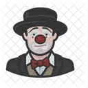 Trauriger Clown Traurig Clown Symbol