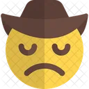 Trauriger Cowboy Symbol