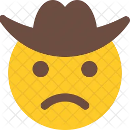 Trauriger Cowboy  Symbol