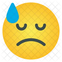 Trauriges Emoticon  Symbol