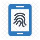 Bloqueio De Dedo Impressao Digital Celular Ícone