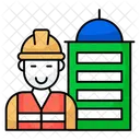 Travail Constructeur Ouvrier Icône