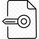 Cle Cle Securite Icône