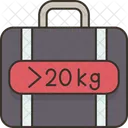 Travel Baggage Excess Icon