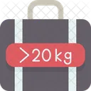 Travel Baggage Excess Icon