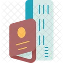 Travel Documents Passport Icon