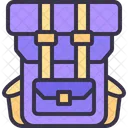 Travel Adventure Backpack Icon