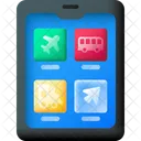 Travel Transport Vacation Icon