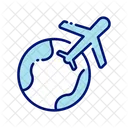 Travel Airplane Airport Icon