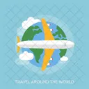 Travel Around World Icon