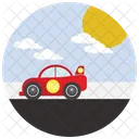 Car Travel Racing Icon