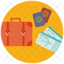 Travel Fly Holiday Icon