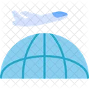 Travel Airplane Business Icon