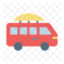 Travel Bus Vacation Icon