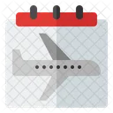 Travel Adventure Plane Icon