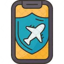Travel Insurance Protection Icon