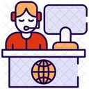 Travel Agent Travel Tour Icon