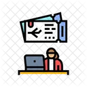 Travel Arrangements Office Icon