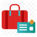 旅行バッグ、バッグ、荷物 アイコン