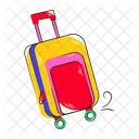 Travel Bag Wheel Bag Trolley Bag Icon